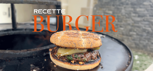 Recette Burger au brasero plancha Brazir ! 🔥🍔