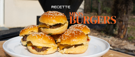 Tapas, apéritif au brasero-plancha avec nos mini-burgers !